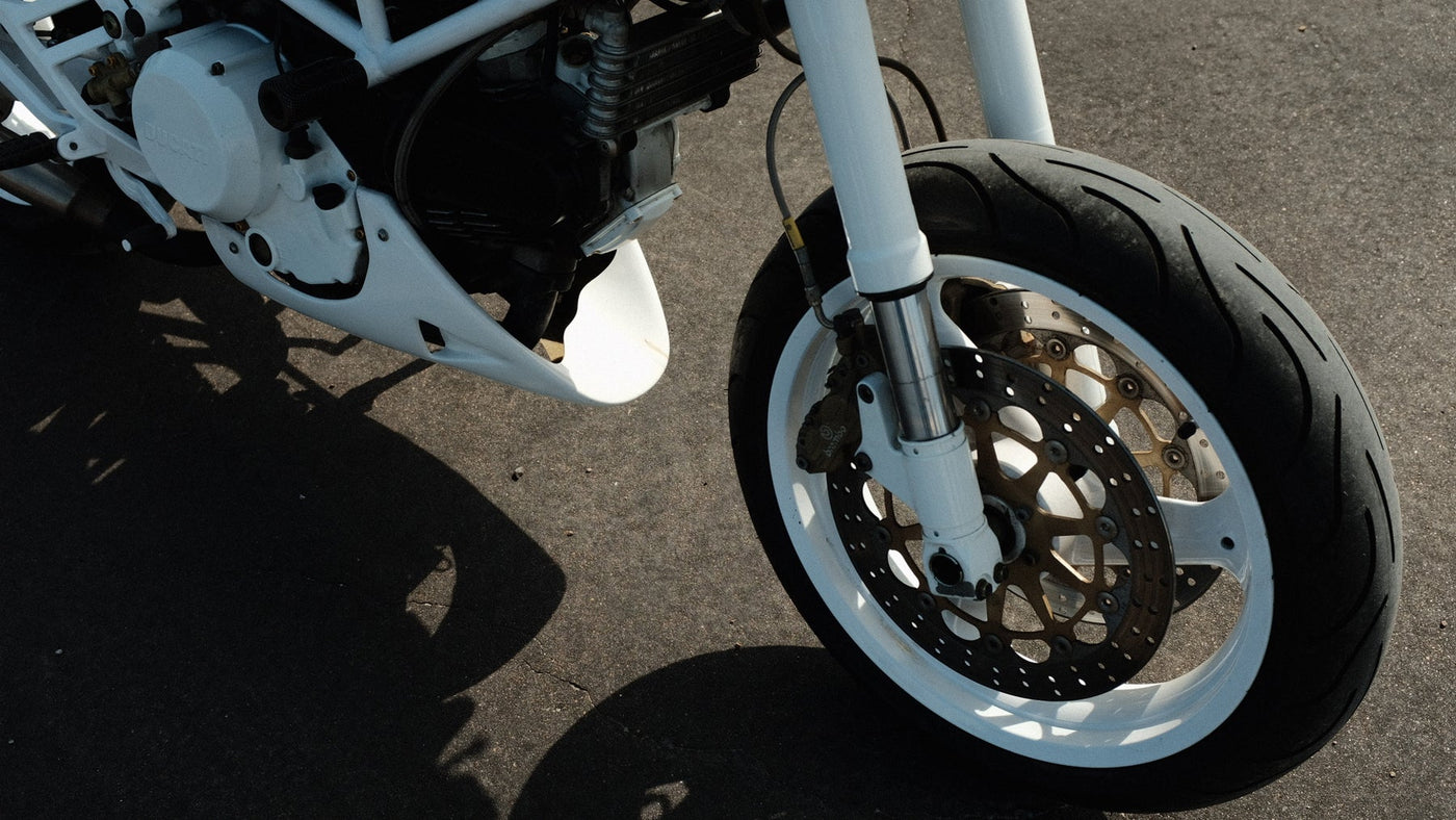 2001 Ducati Monster Custom Motorcycle White