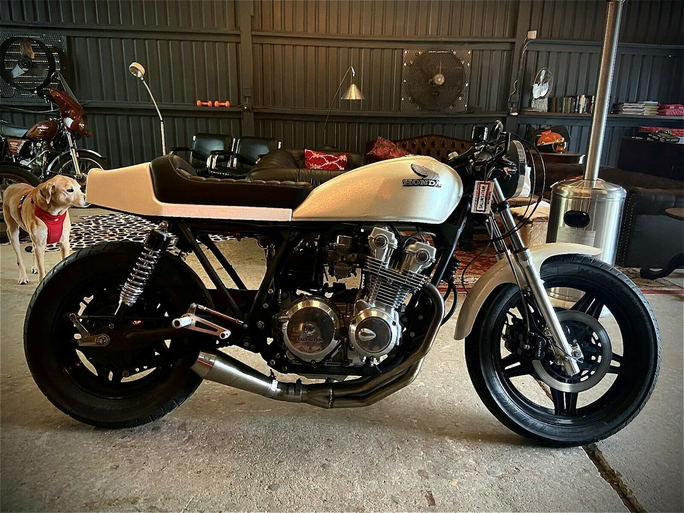 1981 Honda CB750 Cafe Racer Motorcycle For Sale Houston Texas Wolfsmiths Heights
